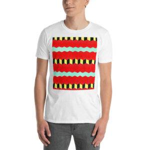 Japanese Vintage Shima-Shima Short-Sleeve Unisex T-Shirt